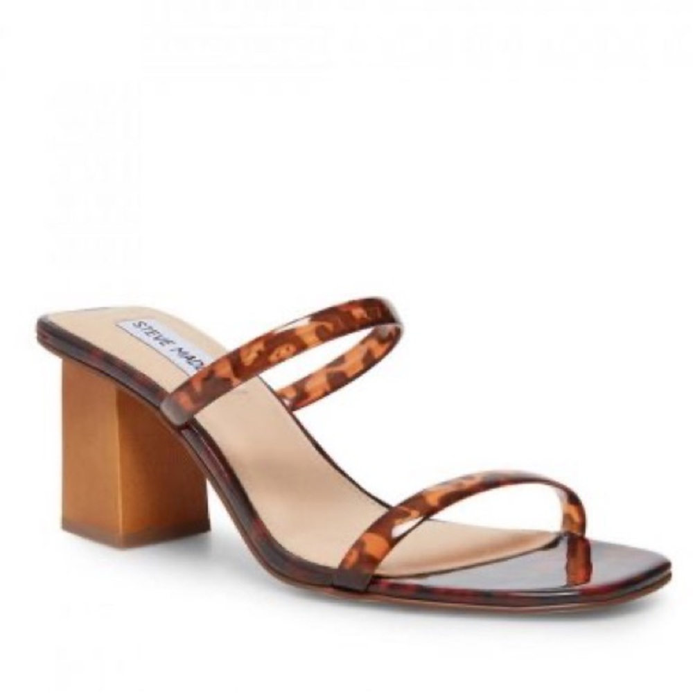 Steve Madden Honey Tortoise Heels. Size 10